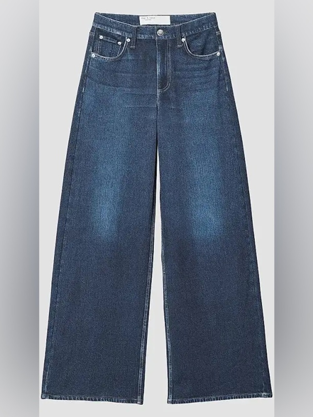 Rag & Bone Miramar Sofie Wide-Leg Sweatpant Jeans